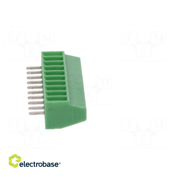 PCB terminal block | angled 90° | 2.54mm | ways: 10 | on PCBs | 0.5mm2 image 7