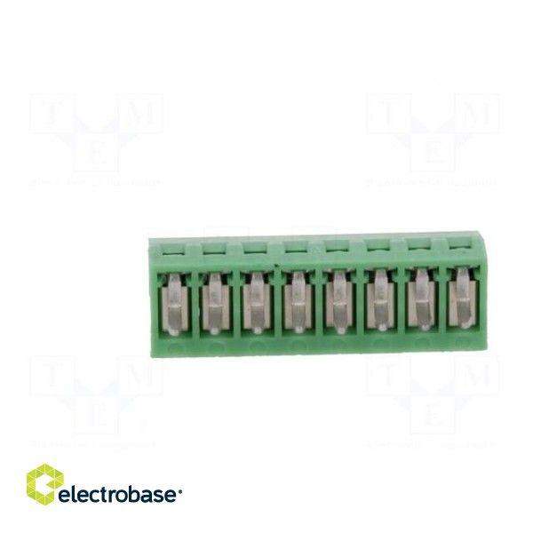 PCB terminal block | angled 90° | 2.54mm | ways: 8 | on PCBs | 500um2 image 5