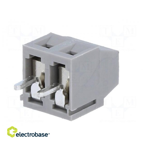 PCB terminal block | angled 90° | 3.5mm | ways: 2 | on PCBs | 1.5mm2 image 6