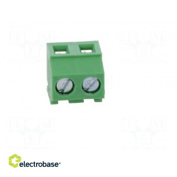 PCB terminal block | angled 90° | 3.81mm | ways: 2 | on PCBs | 1.5mm2 image 9