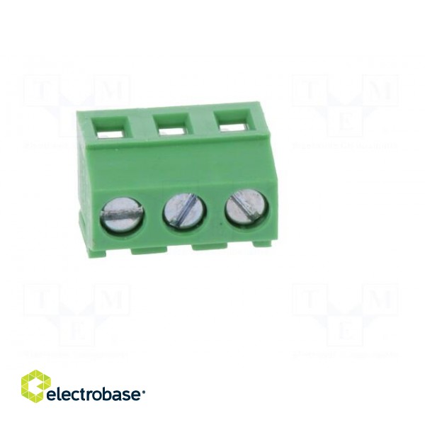 PCB terminal block | angled 90° | 3.81mm | ways: 3 | on PCBs | 1.5mm2 image 9