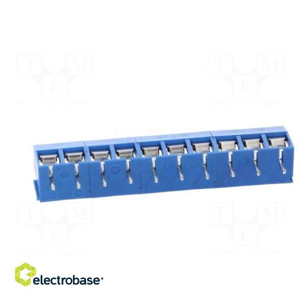 PCB terminal block | angled 90° | 5mm | ways: 10 | on PCBs | 2.5mm2 image 5