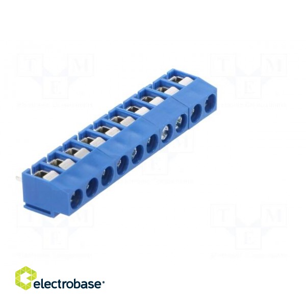 PCB terminal block | angled 90° | 5mm | ways: 10 | on PCBs | 2.5mm2 image 8