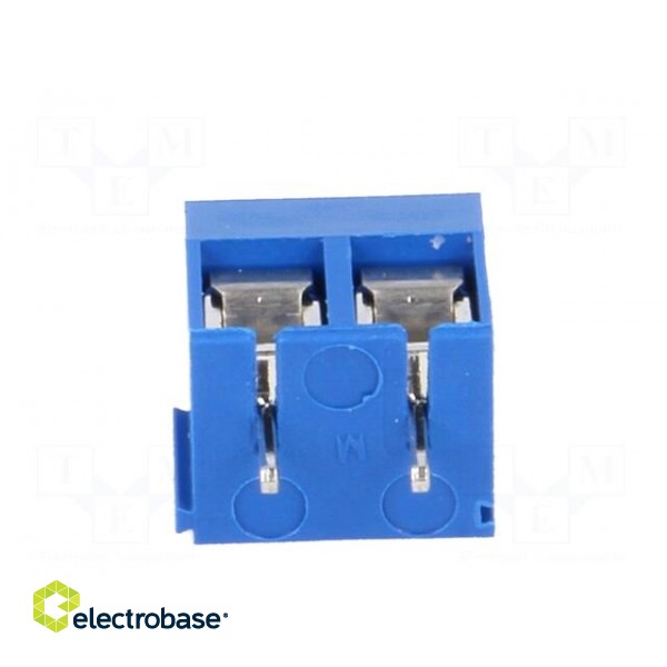 PCB terminal block | angled 90° | 5mm | ways: 2 | on PCBs | 1.5mm2 | 8A image 5