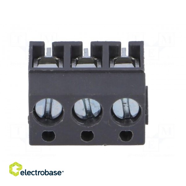 PCB terminal block | angled 90° | 5mm | ways: 3 | on PCBs | 2.5mm2 | 16A image 9