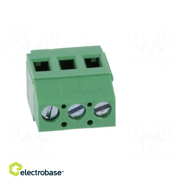 PCB terminal block | angled 90° | 5mm | ways: 3 | on PCBs | 2.5mm2 | 20A image 9