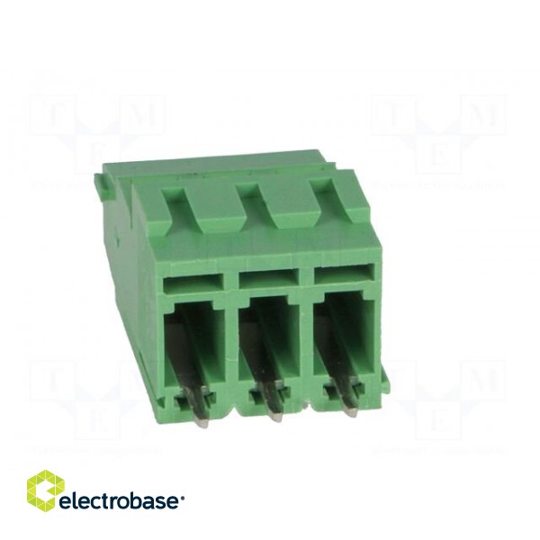 PCB terminal block | angled 90° | 5mm | ways: 3 | on PCBs | 2.5mm2 | 24A image 5