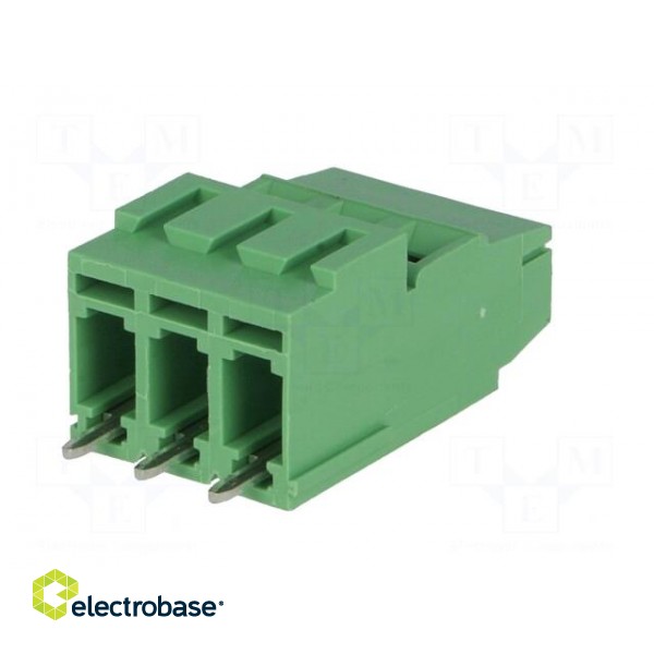 PCB terminal block | angled 90° | 5mm | ways: 3 | on PCBs | 2.5mm2 | 24A image 6