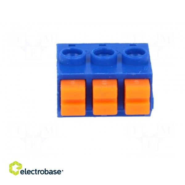 PCB terminal block | angled 90° | 5mm | ways: 3 | on PCBs | 22AWG÷16AWG image 9