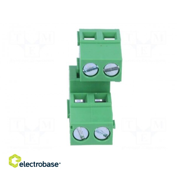 PCB terminal block | angled 90° | 5mm | ways: 4 | on PCBs | 2.5mm2 | 10A image 9
