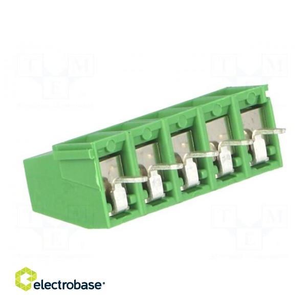 PCB terminal block | angled 90° | 5mm | ways: 5 | on PCBs | 0.03÷1.5mm2 image 4