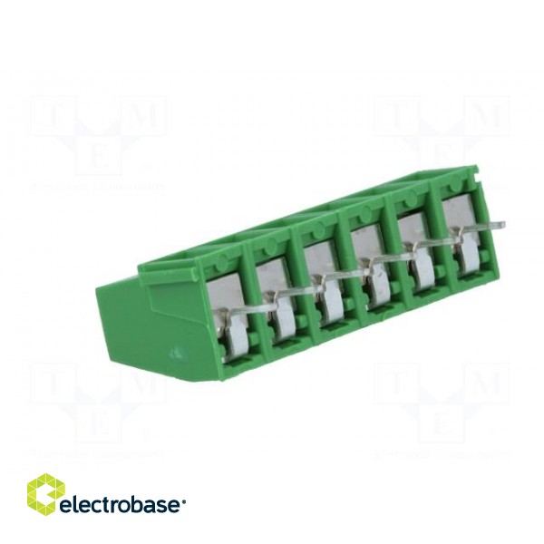 PCB terminal block | angled 90° | 5mm | ways: 6 | on PCBs | 0.03÷1.5mm2 image 4