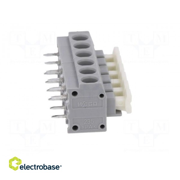 PCB terminal block | angled 90° | 5mm | ways: 6 | on PCBs | 0.2÷1.5mm2 image 7