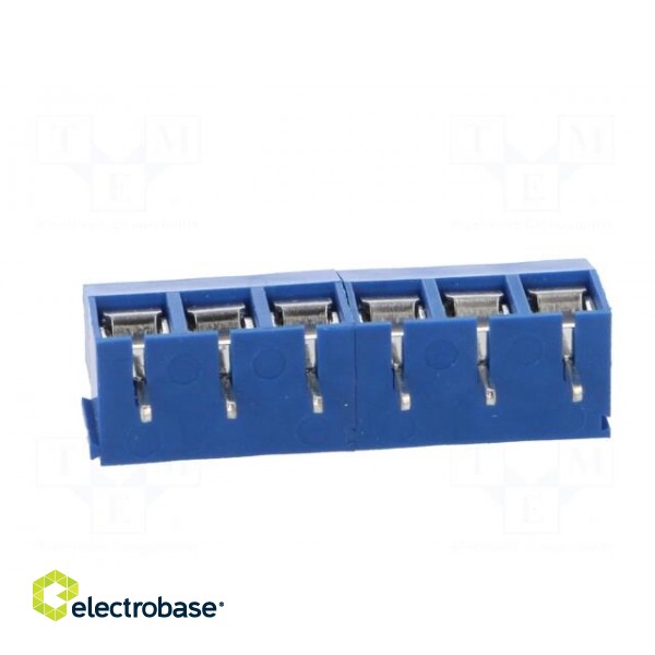 PCB terminal block | angled 90° | 5mm | ways: 6 | on PCBs | 2.5mm2 | 8A image 5