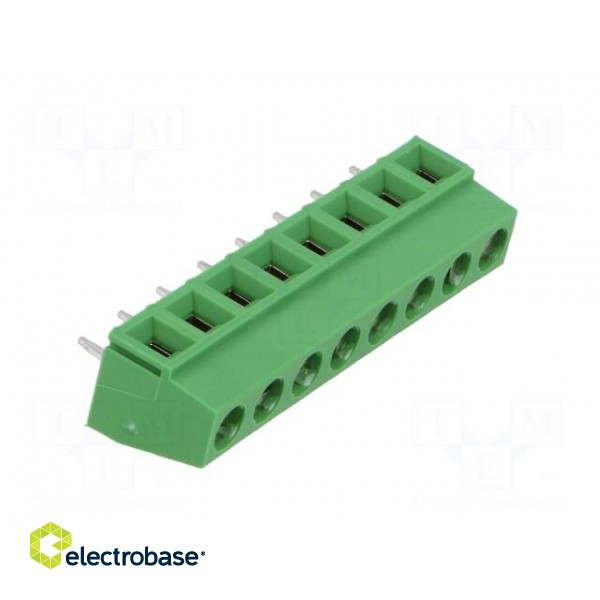 PCB terminal block | angled 90° | 5mm | ways: 8 | on PCBs | 0.03÷1.5mm2 image 8