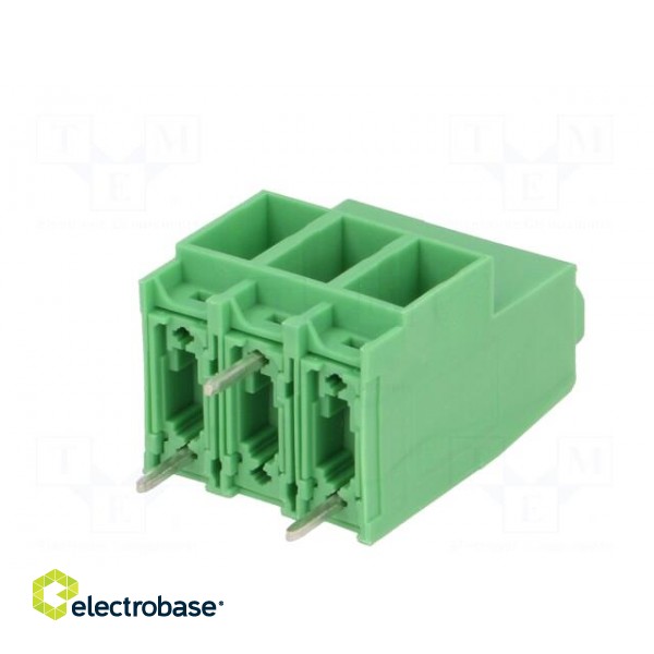 PCB terminal block | angled 90° | 6.35mm | ways: 3 | on PCBs | 0.2÷4mm2 image 6