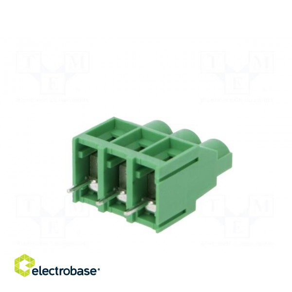 PCB terminal block | angled 90° | 6.35mm | ways: 3 | on PCBs | 4mm2 image 6