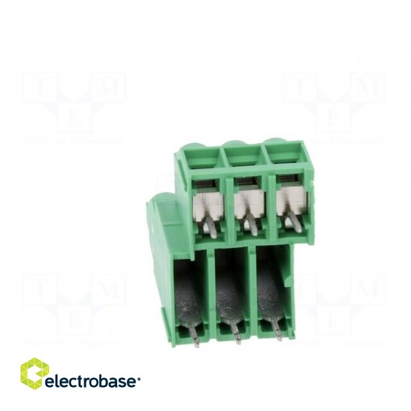 PCB terminal block | angled 90° | 6.35mm | ways: 6 | on PCBs | 4mm2 image 5