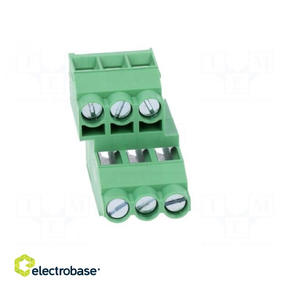 PCB terminal block | angled 90° | 6.35mm | ways: 6 | on PCBs | 4mm2 фото 9