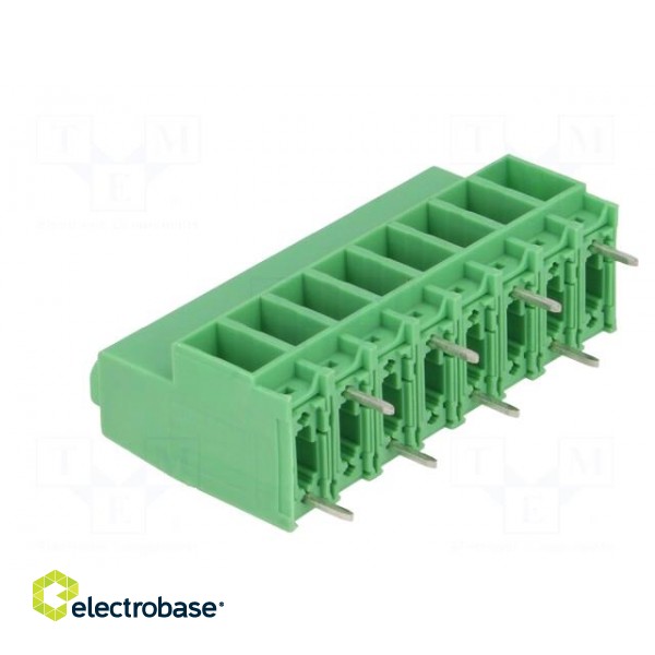 PCB terminal block | angled 90° | 6.35mm | ways: 8 | on PCBs | 0.2÷4mm2 image 4