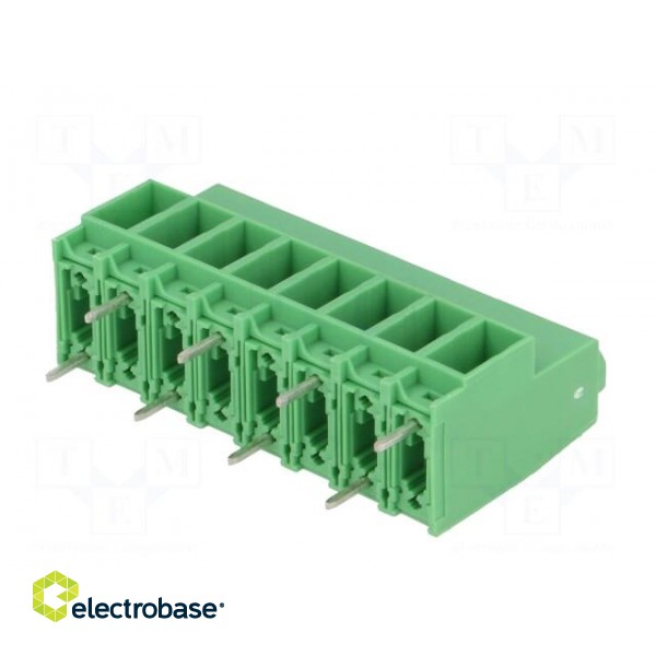 PCB terminal block | angled 90° | 6.35mm | ways: 8 | on PCBs | 0.2÷4mm2 image 6