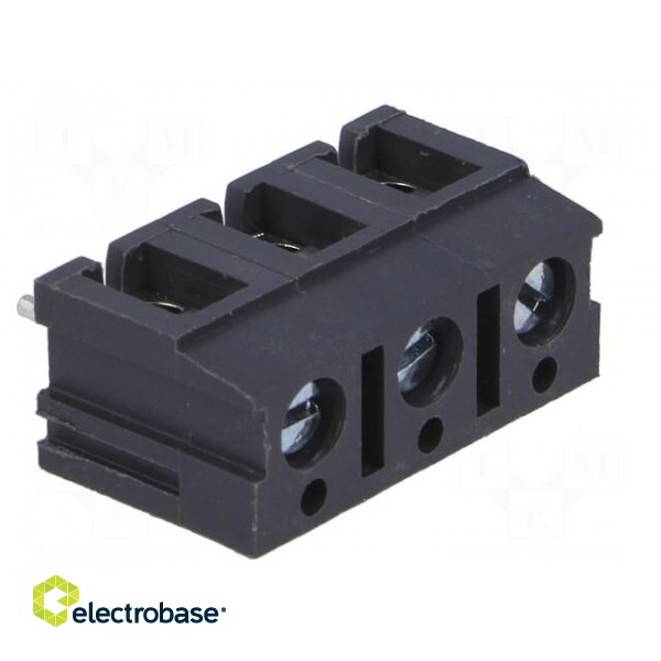 PCB terminal block | angled 90° | 7.5mm | ways: 3 | on PCBs | 2.5mm2 фото 8