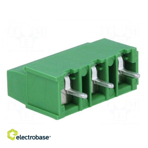 PCB terminal block | angled 90° | 7.5mm | ways: 3 | on PCBs | terminal image 4