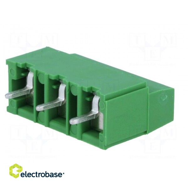 PCB terminal block | angled 90° | 7.5mm | ways: 3 | on PCBs | terminal image 6