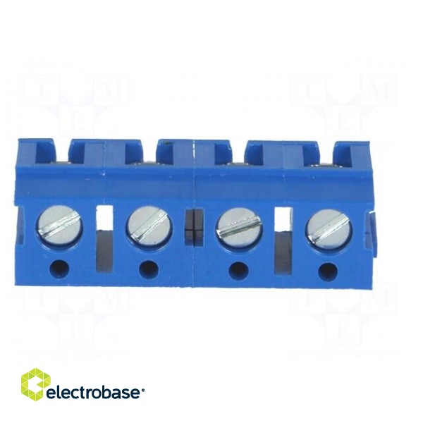 PCB terminal block | angled 90° | 7.5mm | ways: 4 | on PCBs | 2.5mm2 image 9