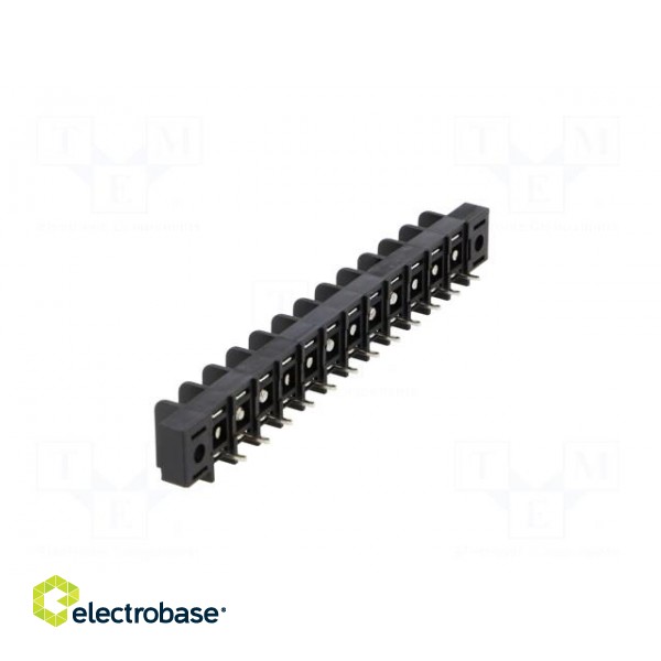 PCB terminal block | angled 90° | 8.25mm | ways: 12 | on PCBs | tinned image 4