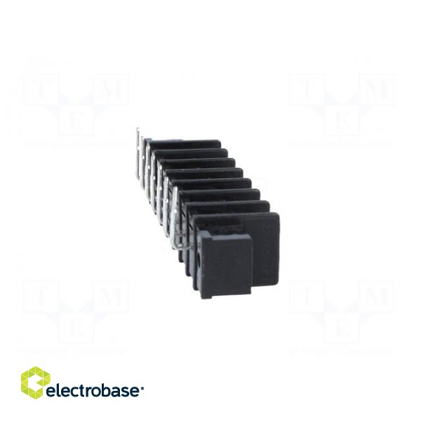 PCB terminal block | angled 90° | 9.5mm | ways: 7 | 4mm2 | 22AWG÷12AWG image 7