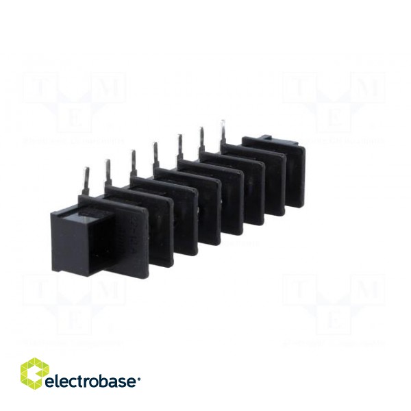 PCB terminal block | angled 90° | 9.5mm | ways: 7 | 4mm2 | 22AWG÷12AWG image 8