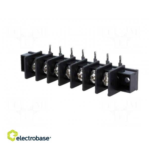 PCB terminal block | angled 90° | 9.5mm | ways: 7 | 4mm2 | 22AWG÷12AWG image 2