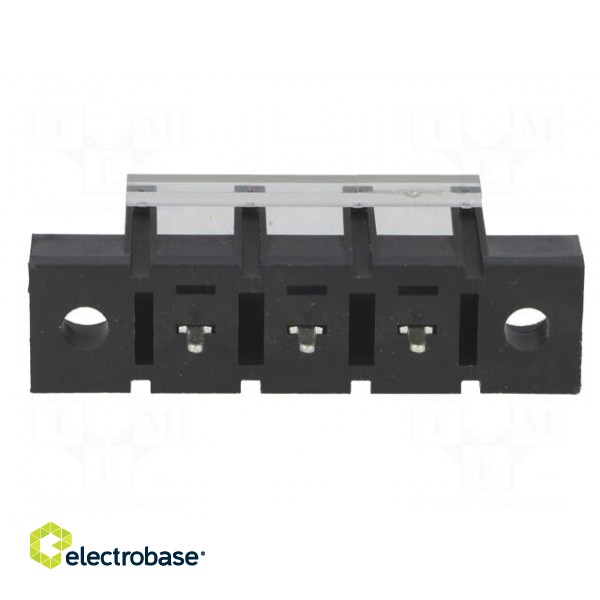 PCB terminal block | straight | 10mm | ways: 3 | THT,screw terminal image 5