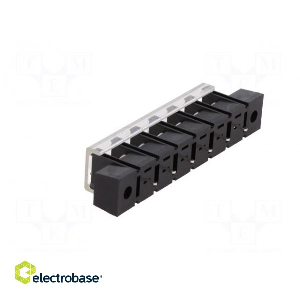 PCB terminal block | straight | 10mm | ways: 6 | THT,screw terminal image 4