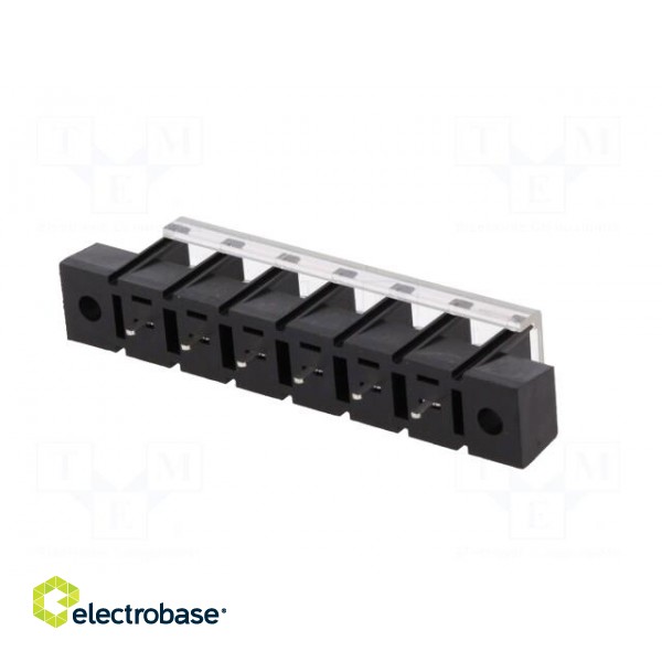 PCB terminal block | straight | 10mm | ways: 6 | THT,screw terminal image 6