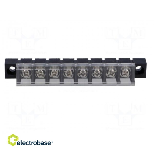 PCB terminal block | straight | 10mm | ways: 8 | THT,screw terminal image 9