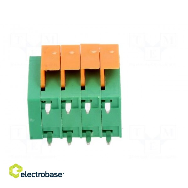 PCB terminal block | straight | 3.81mm | ways: 4 | on PCBs | terminal image 5