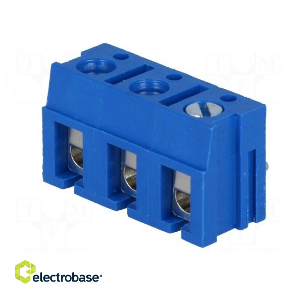 PCB terminal block | straight | 7.5mm | ways: 3 | on PCBs | 2.5mm2 | 10A image 2