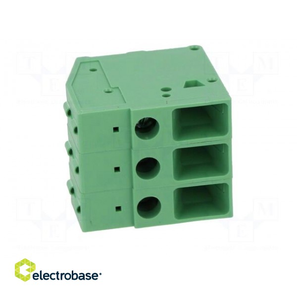 PCB terminal block | straight | 7.62mm | ways: 3 | on PCBs | 4mm2 | 32A фото 9