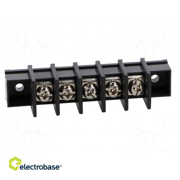 PCB terminal block | straight | 9.5mm | ways: 5 | THT,screw terminal image 9