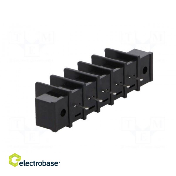 PCB terminal block | straight | 9.5mm | ways: 5 | THT,screw terminal image 4