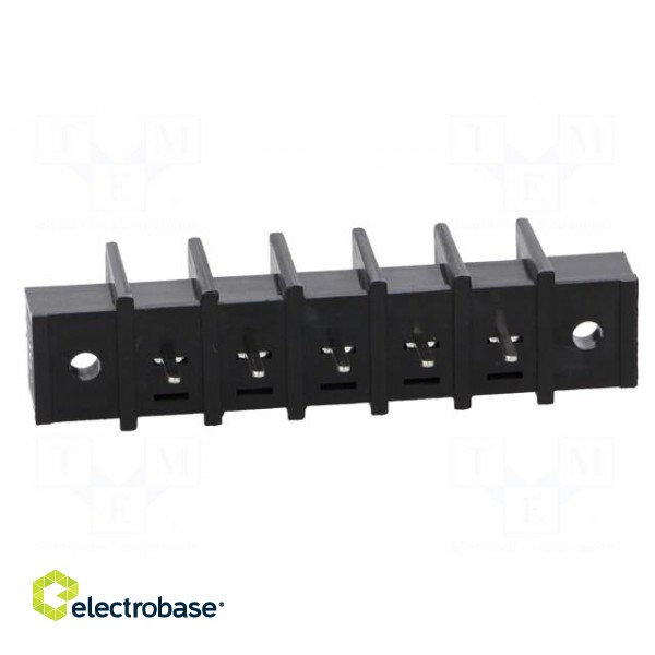 PCB terminal block | straight | 9.5mm | ways: 5 | THT,screw terminal image 5