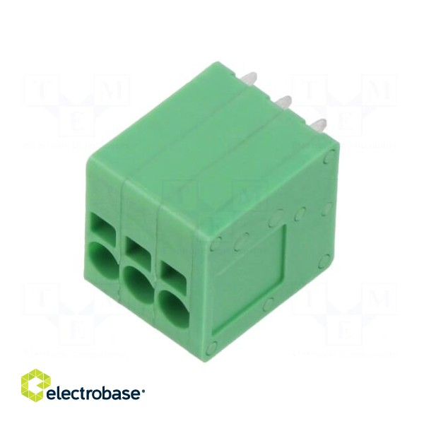PCB terminal block | straight | 3.5mm | ways: 3 | on PCBs | 24AWG÷16AWG