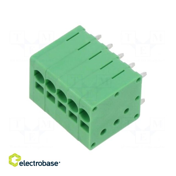 PCB terminal block | straight | 3.5mm | ways: 5 | on PCBs | 24AWG÷16AWG