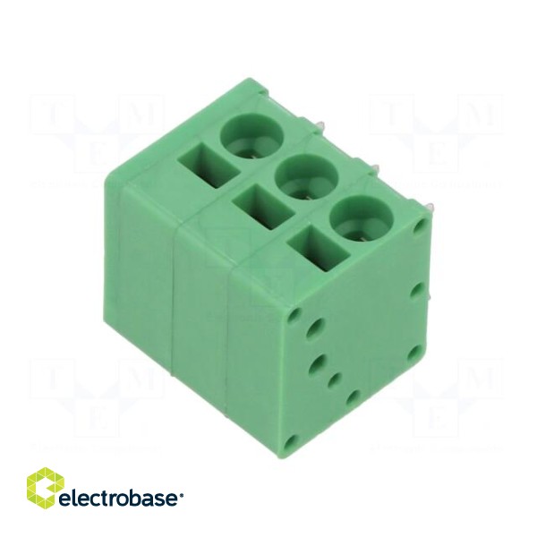 PCB terminal block | angled 90° | 5mm | ways: 3 | on PCBs | 24AWG÷12AWG