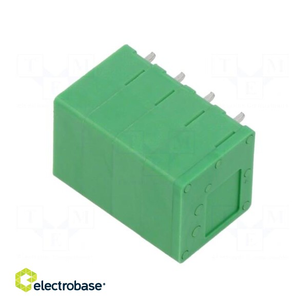 PCB terminal block | angled 90° | 5mm | ways: 4 | on PCBs | 24AWG÷12AWG