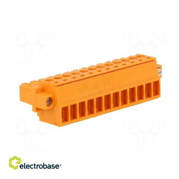 Pluggable terminal block | 3.5mm | ways: 12 | straight | plug | female image 4