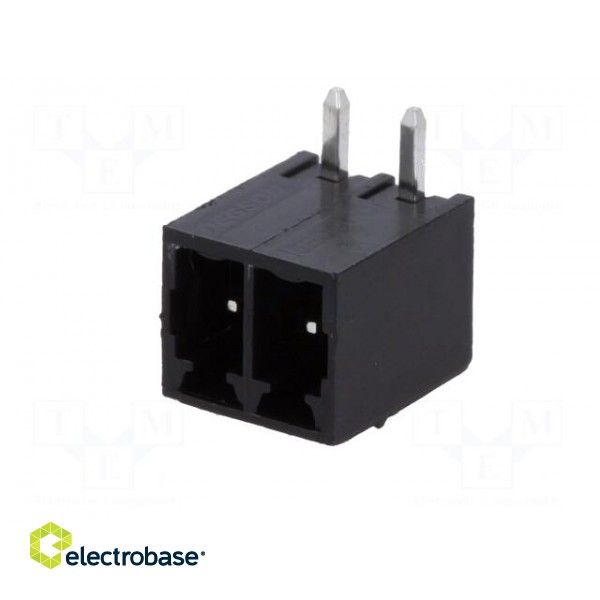 Pluggable terminal block | 3.5mm | ways: 2 | angled 90° | socket | male image 2