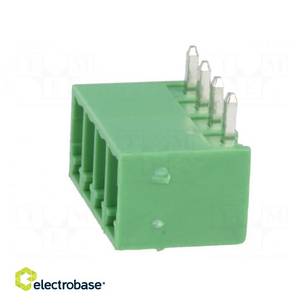 Pluggable terminal block | 3.5mm | ways: 4 | angled 90° | socket | male image 3